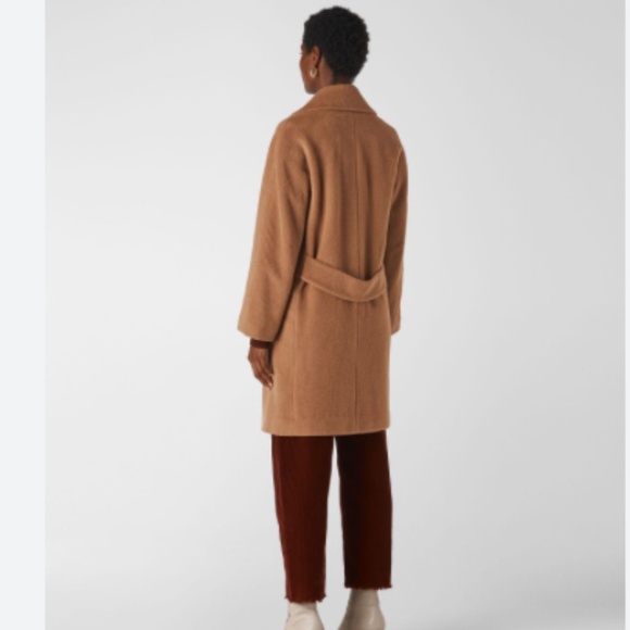 Whistles Mara Drawn Cocoon Coat - Picture 3 of 8